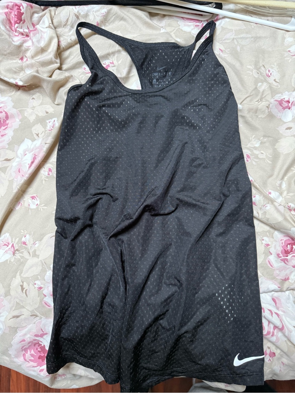 Nike Black Dri-FIT Racerback Tank